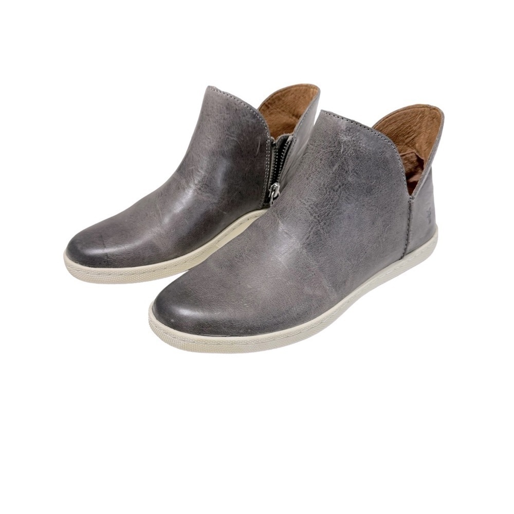 Frye Grey‎ Melissa Sneaker Shooties Booties Tennis Shoes Casual Women’s 5.5M